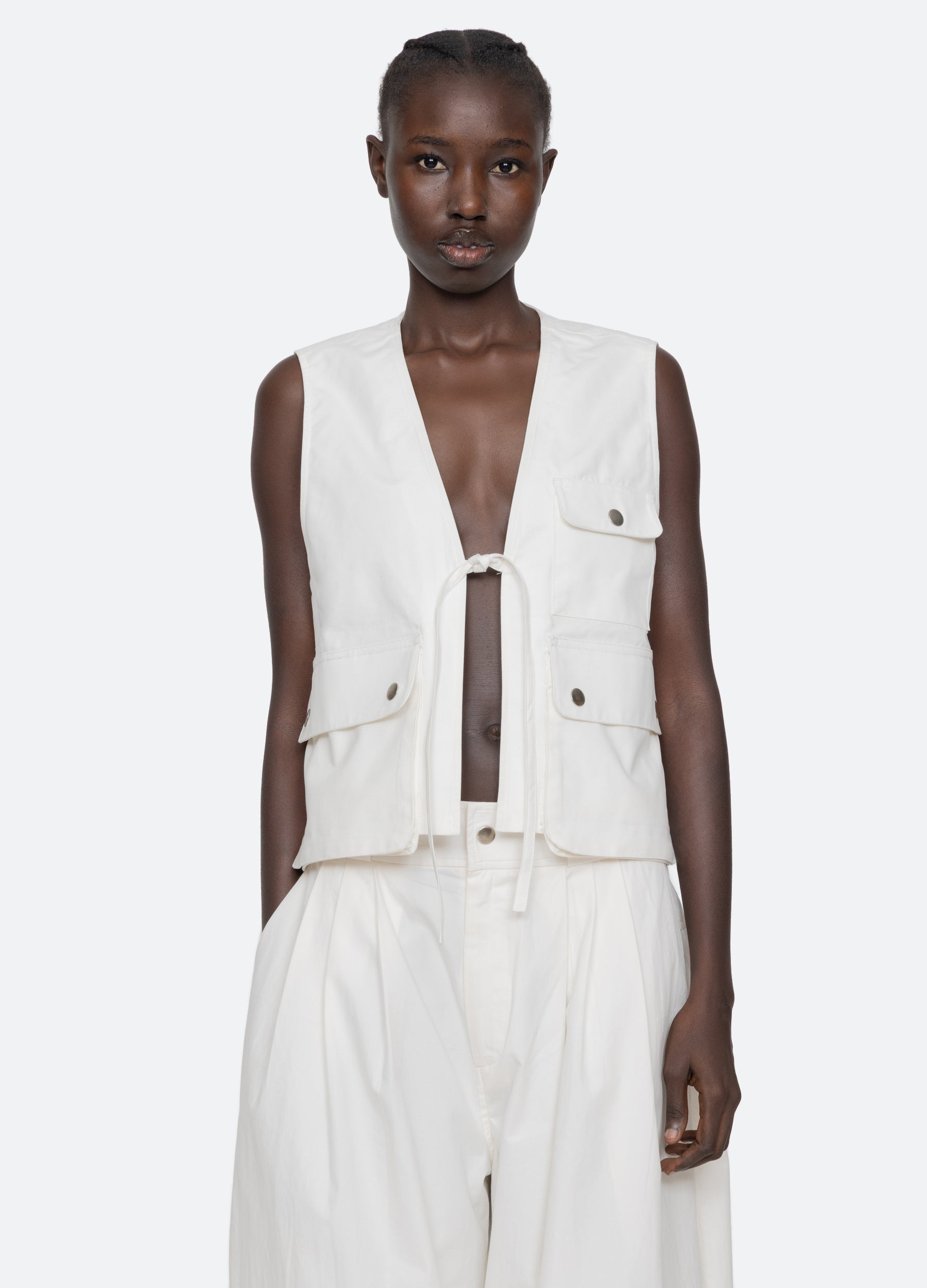 Lois Vest Cream / Sea New York US