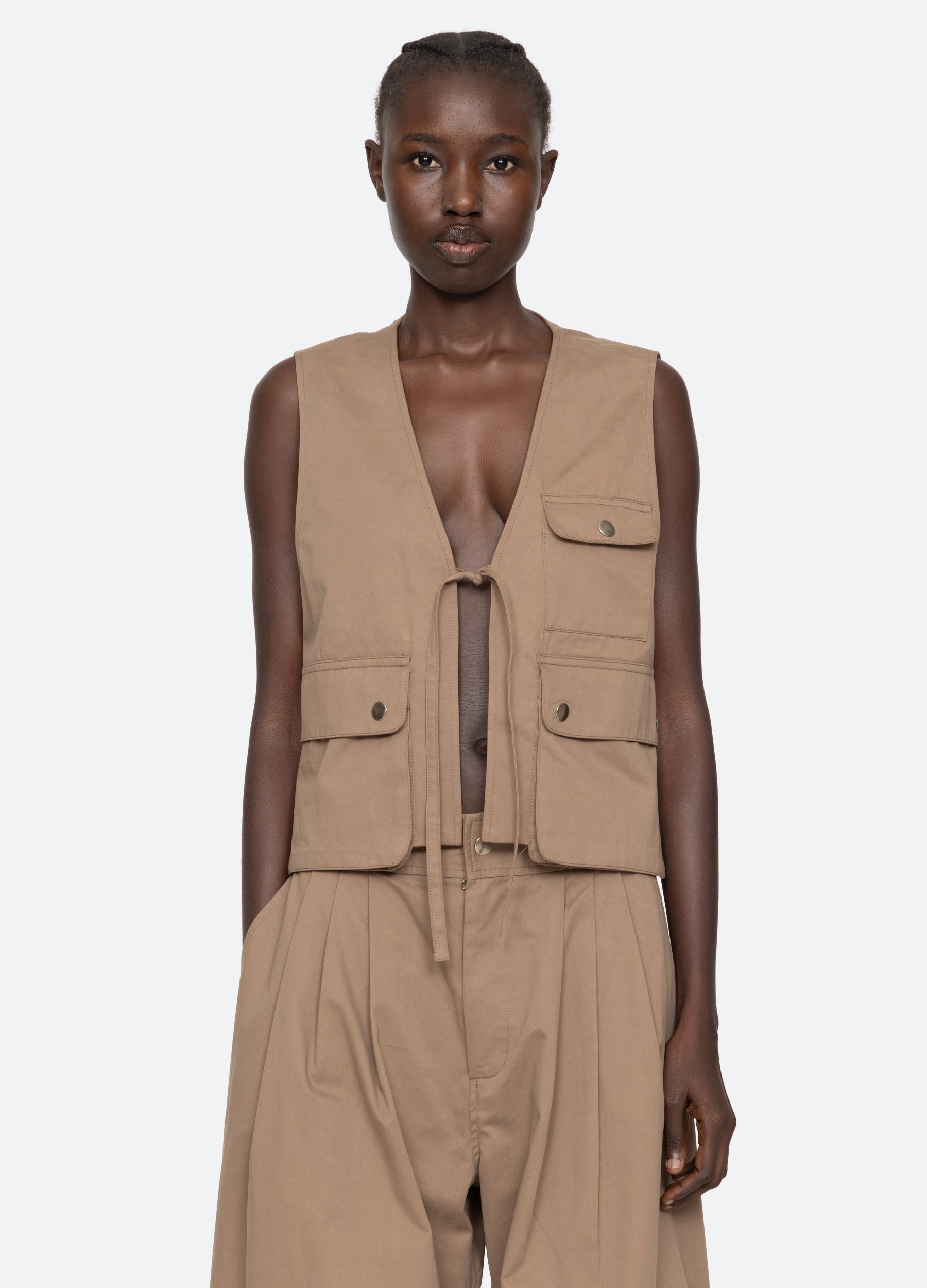 Lois Vest Cream / Sea New York US