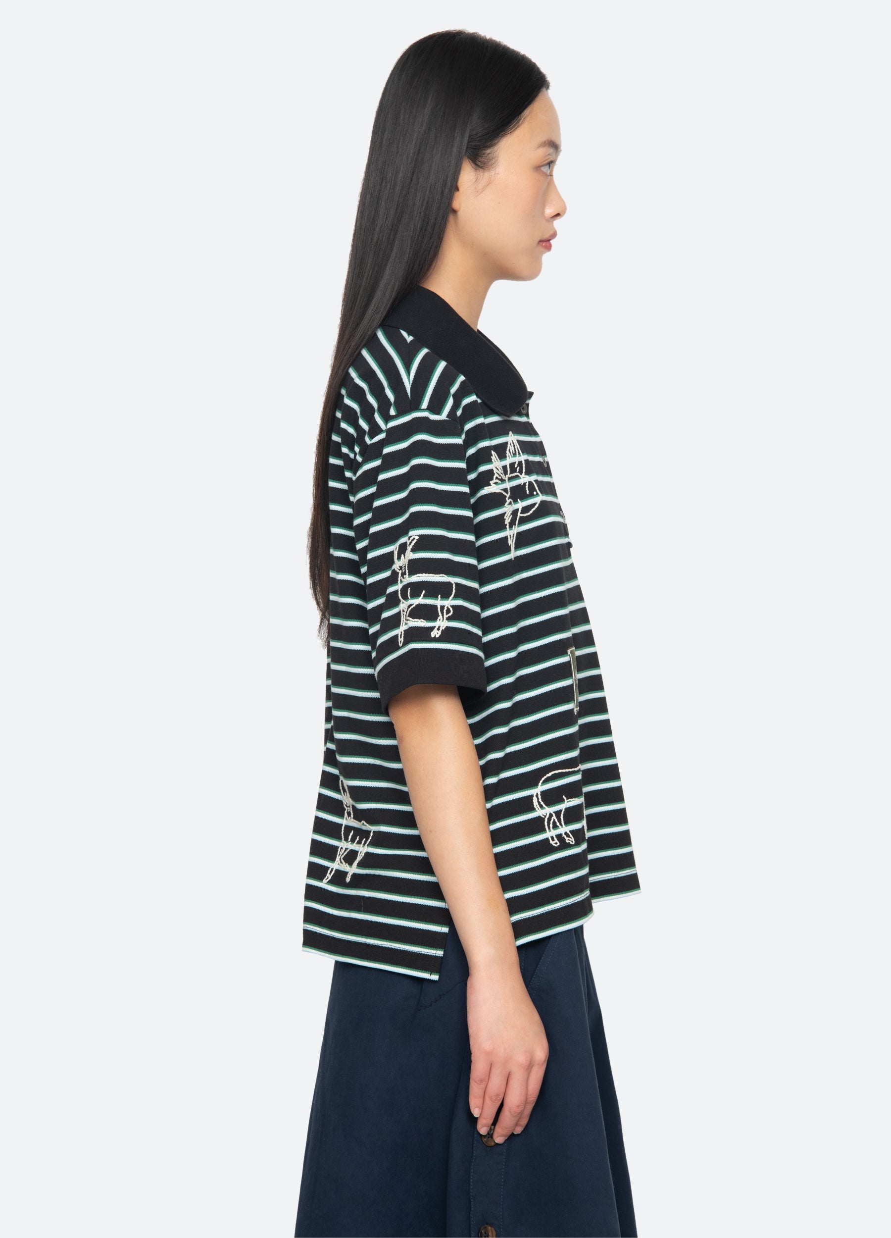 Winslow Top White / Sea New York Discount