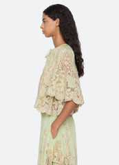 Gracelyn Top Green / Sea New York US