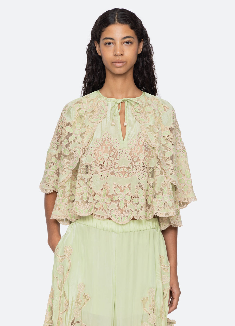 Gracelyn Top Green / Sea New York Outlet