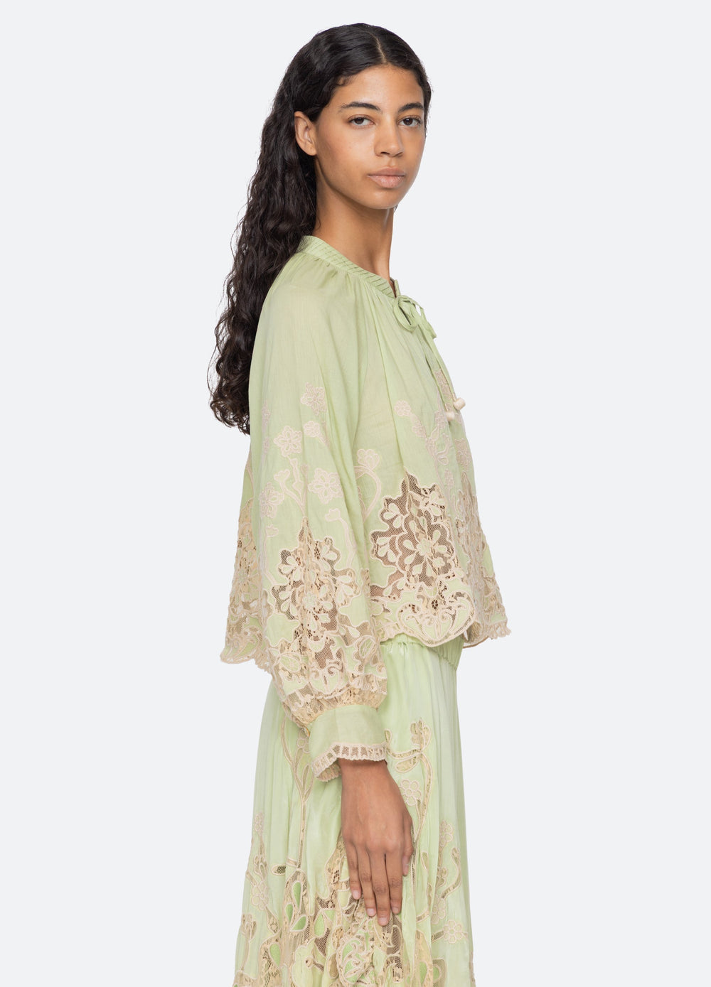 Gracelyn L/S Top Black / Sea New York For Sale