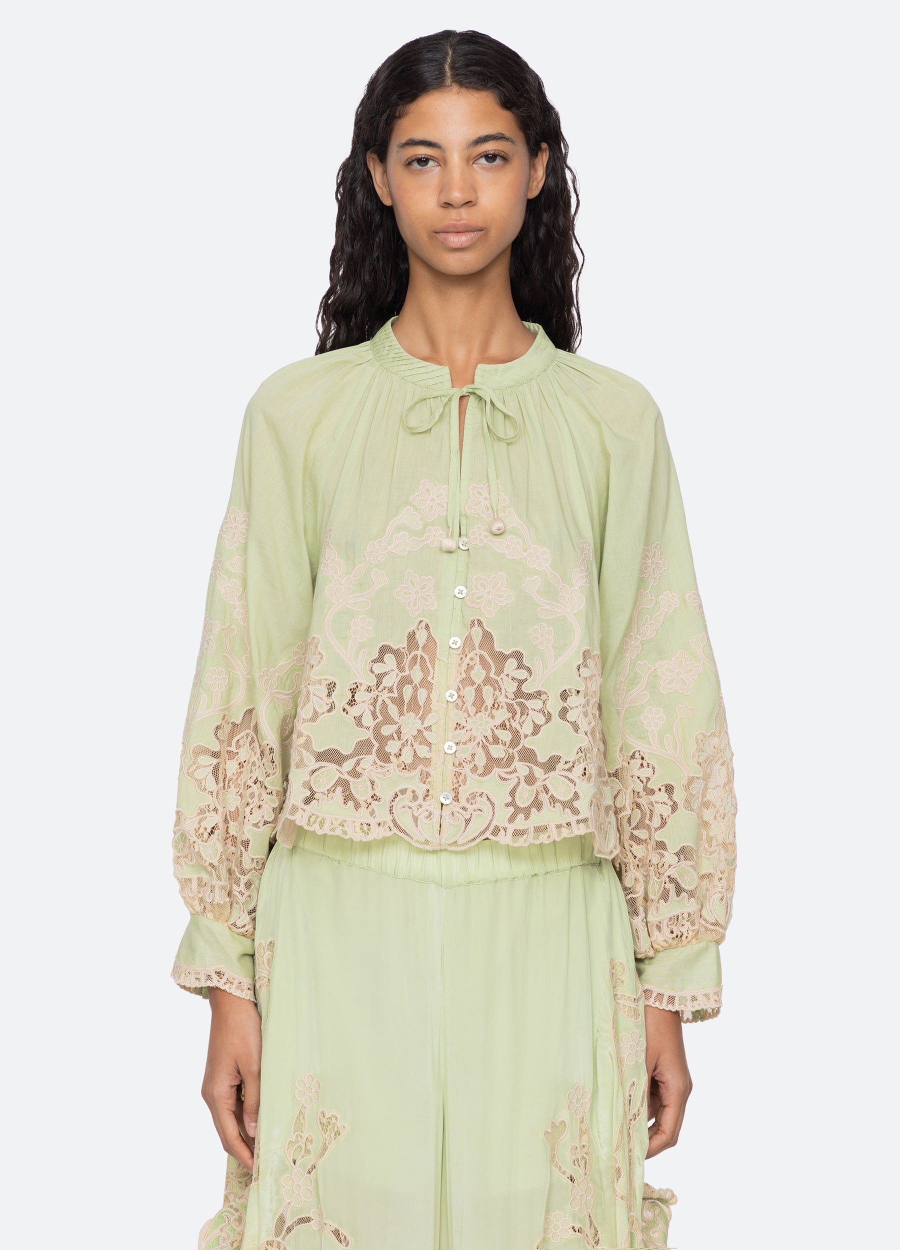 Gracelyn L/S Top Black / Sea New York For Sale