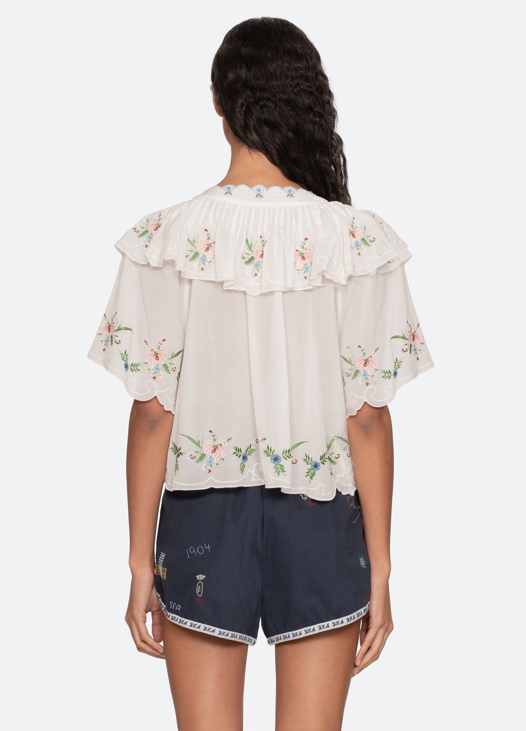 Serafina S/S Top Cream / Sea New York Near me