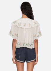 Serafina S/S Top Cream / Sea New York Near me