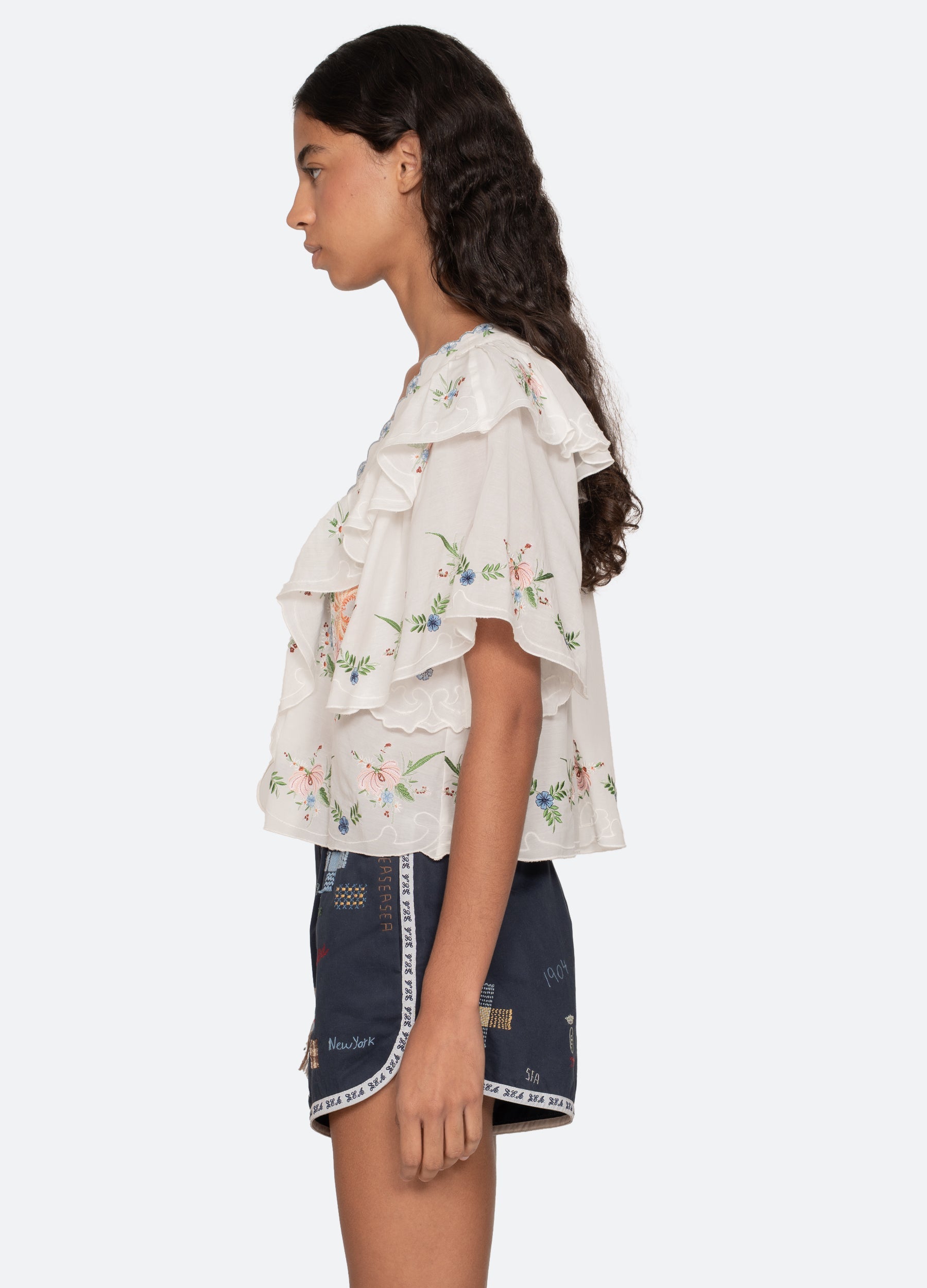 Serafina S/S Top Cream / Sea New York Near me