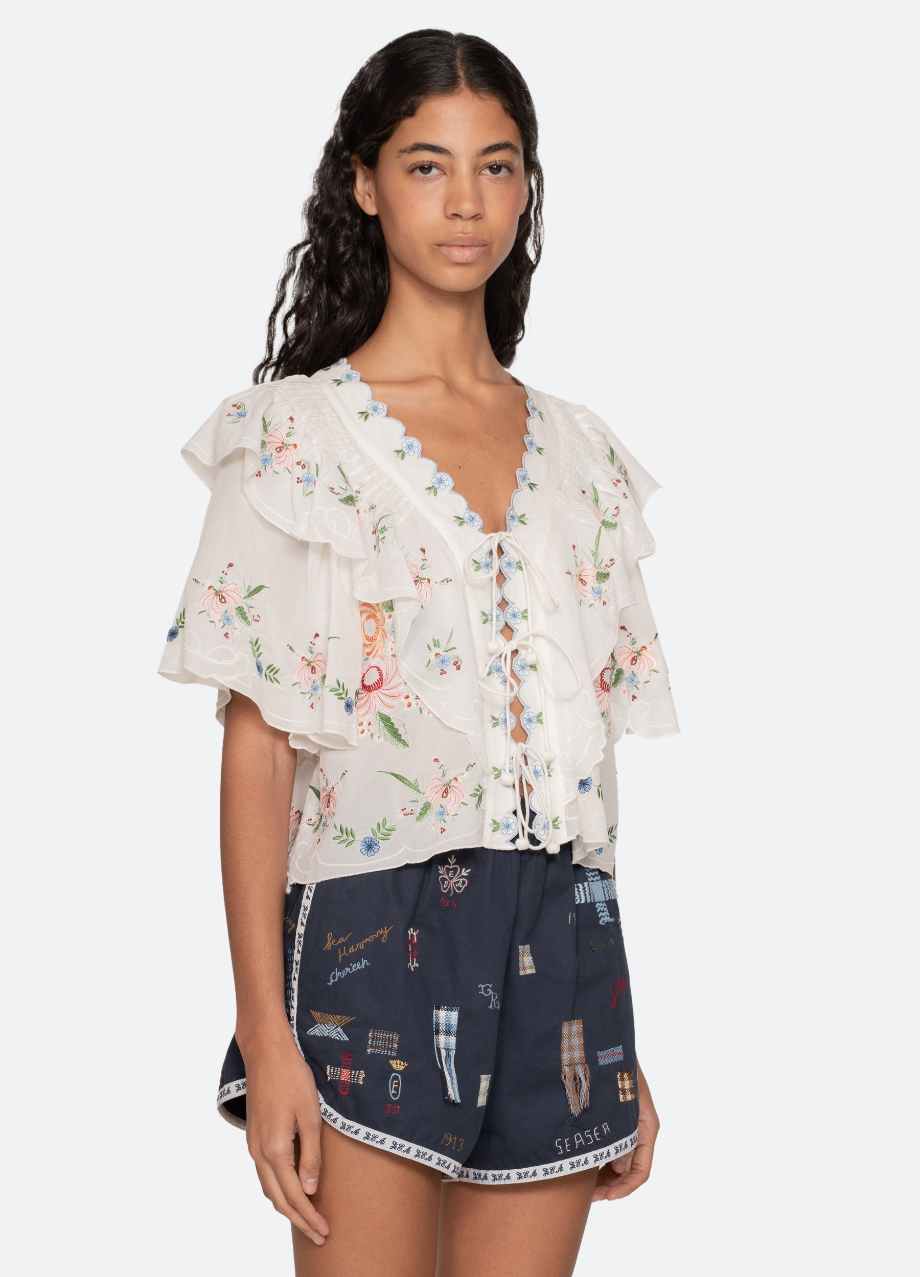 Serafina S/S Top Cream / Sea New York Near me