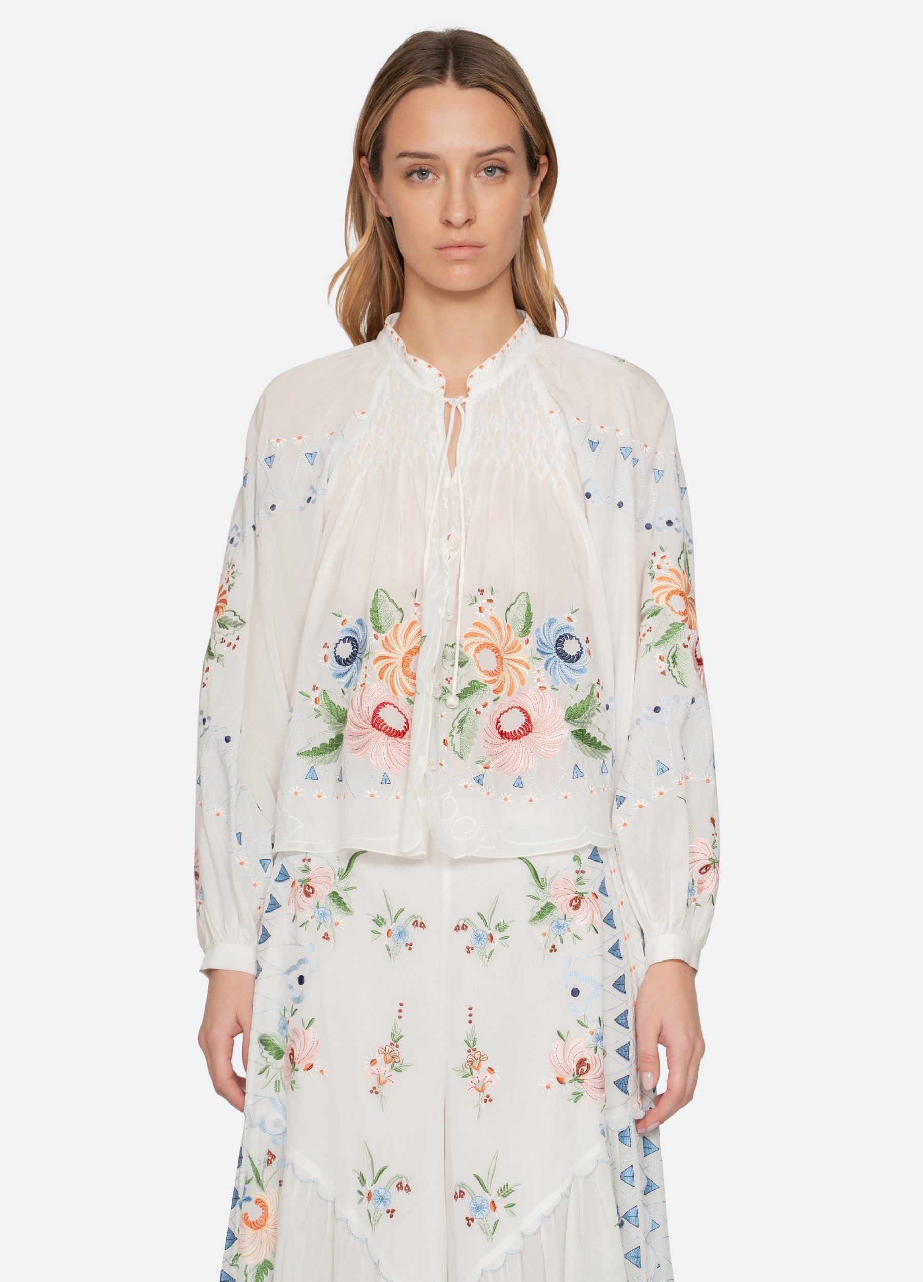 Serafina Top Cream / Sea New York
