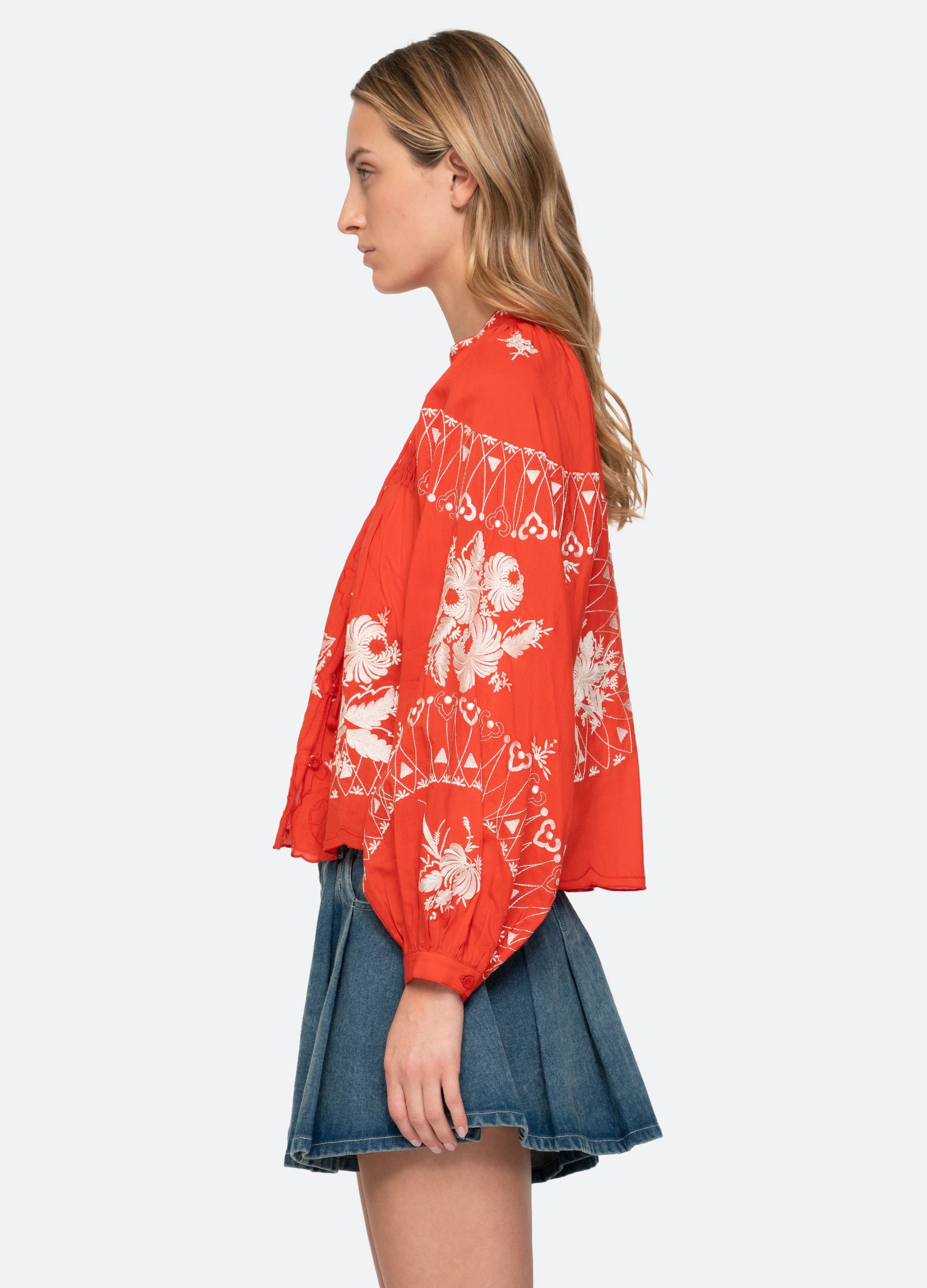 Serafina Top Cream / Sea New York