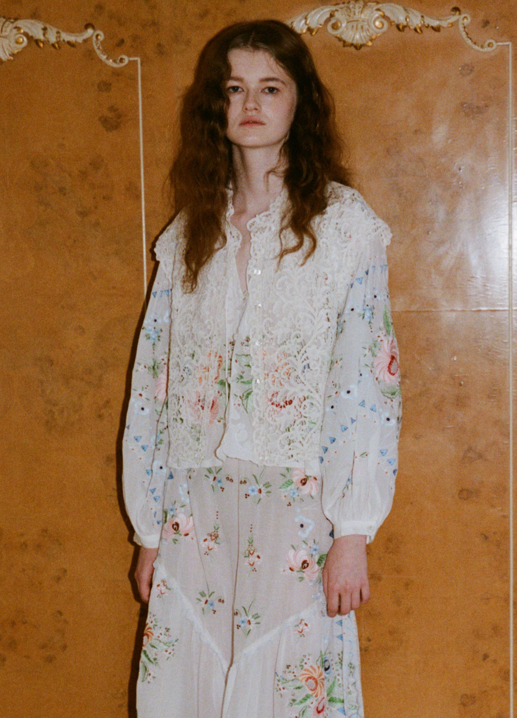 Serafina Top Cream / Sea New York