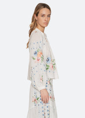 Serafina Top Cream / Sea New York