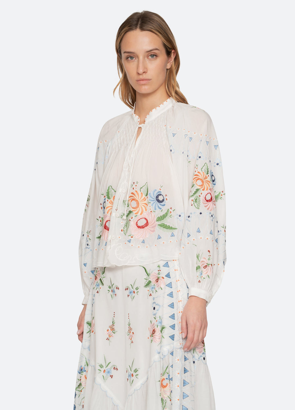 Serafina Top Cream / Sea New York