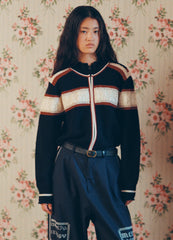 Hester Zip Cardigan Multi / Sea New York