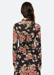 Cornelia L/S Top Black / Sea New York For Sale