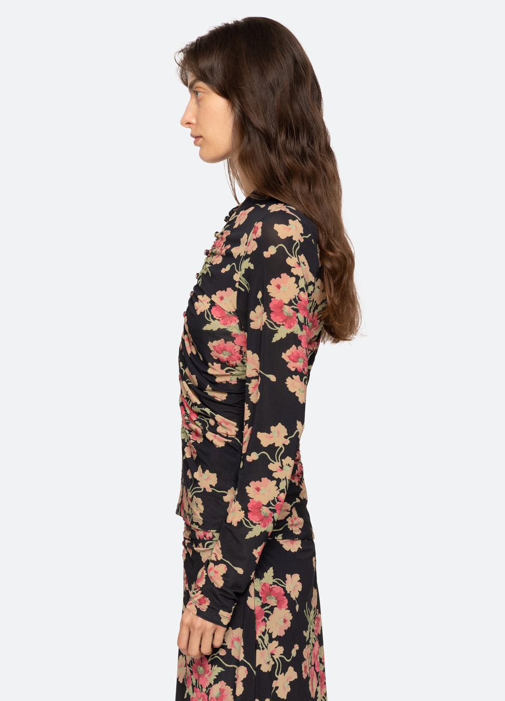 Cornelia L/S Top Black / Sea New York For Sale