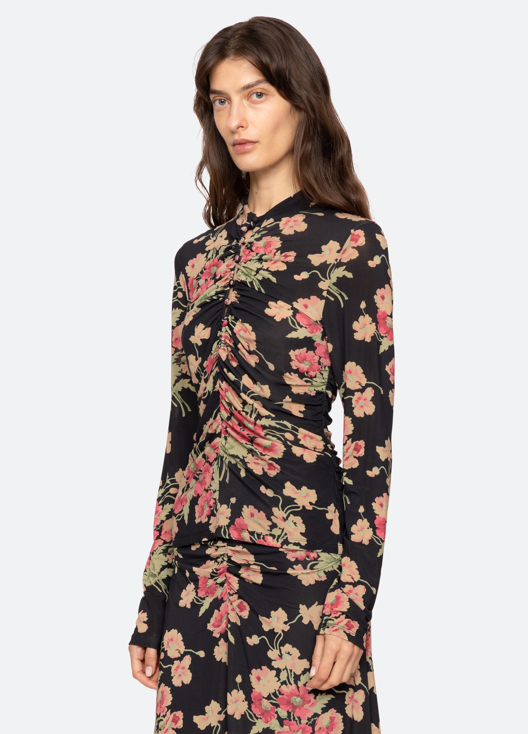 Cornelia L/S Top Black / Sea New York For Sale