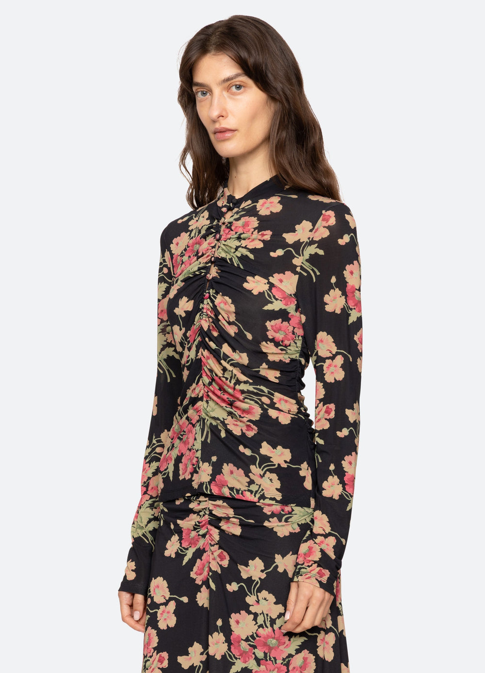 Cornelia L/S Top Black / Sea New York For Sale