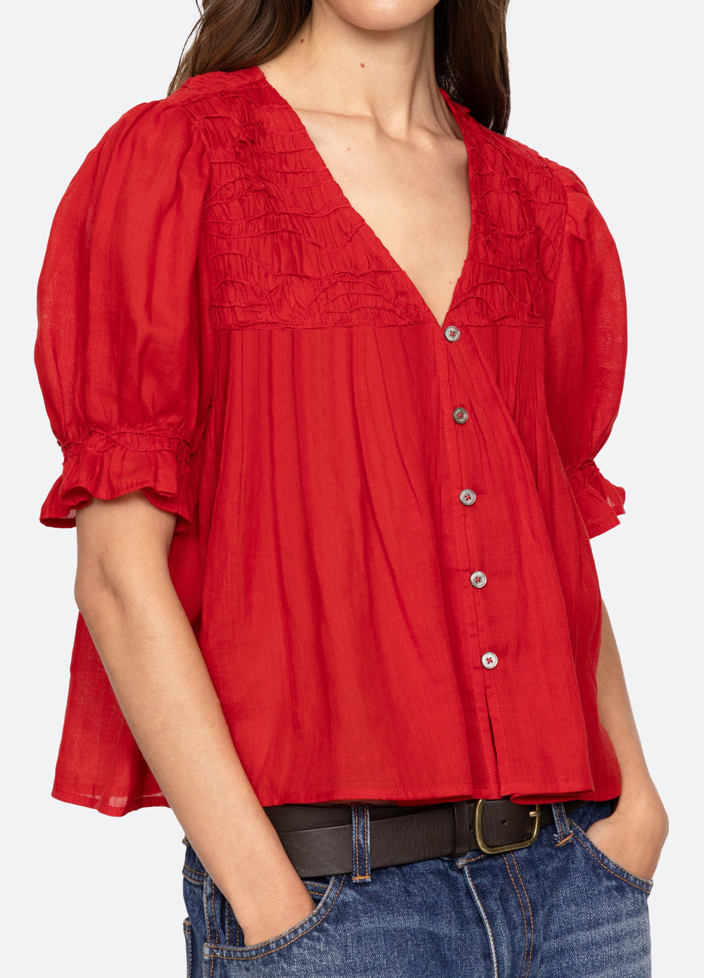 Imogen Top Red / Sea New York