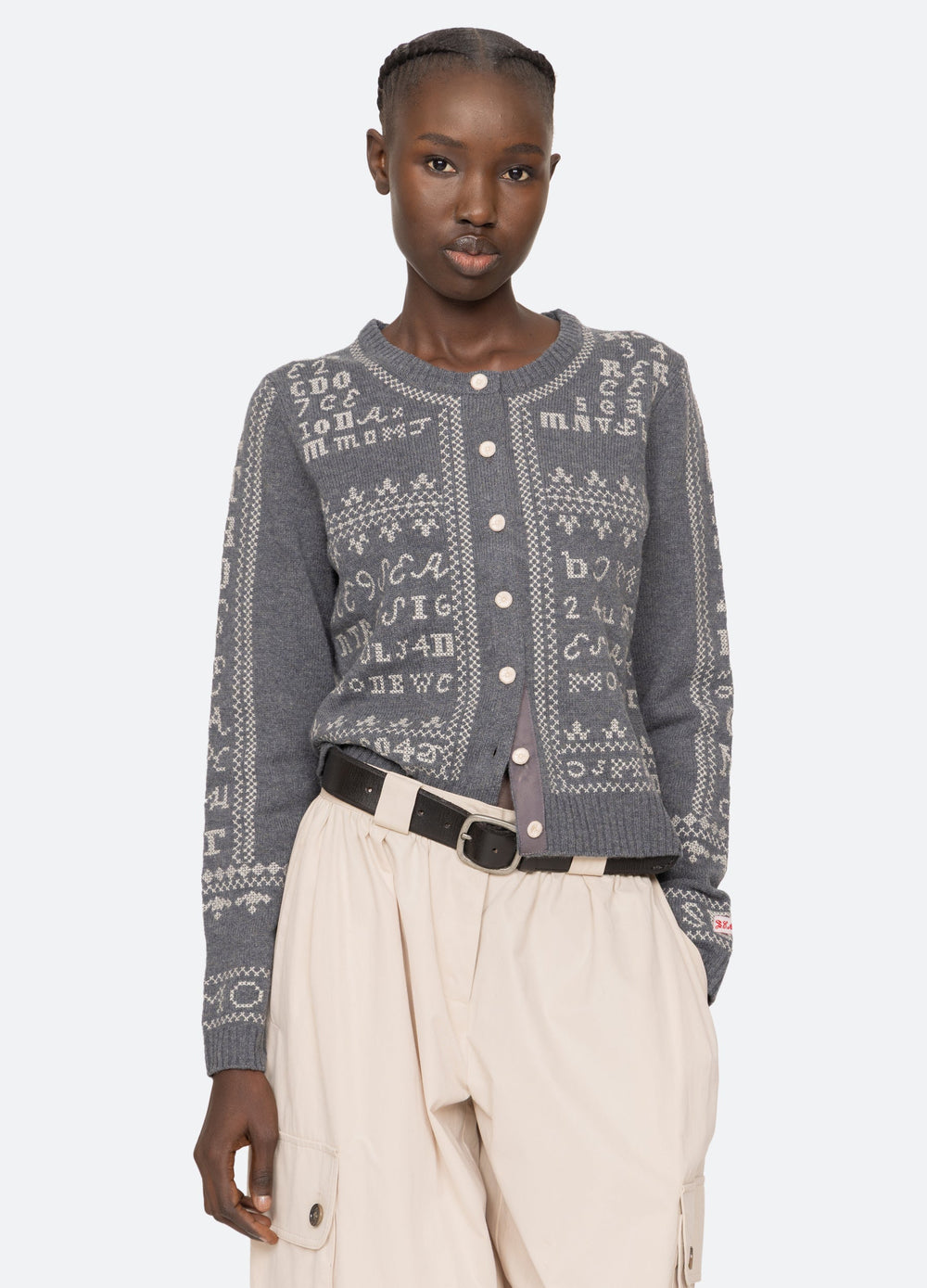 Kit Cardigan Burgundy / Sea New York Discount