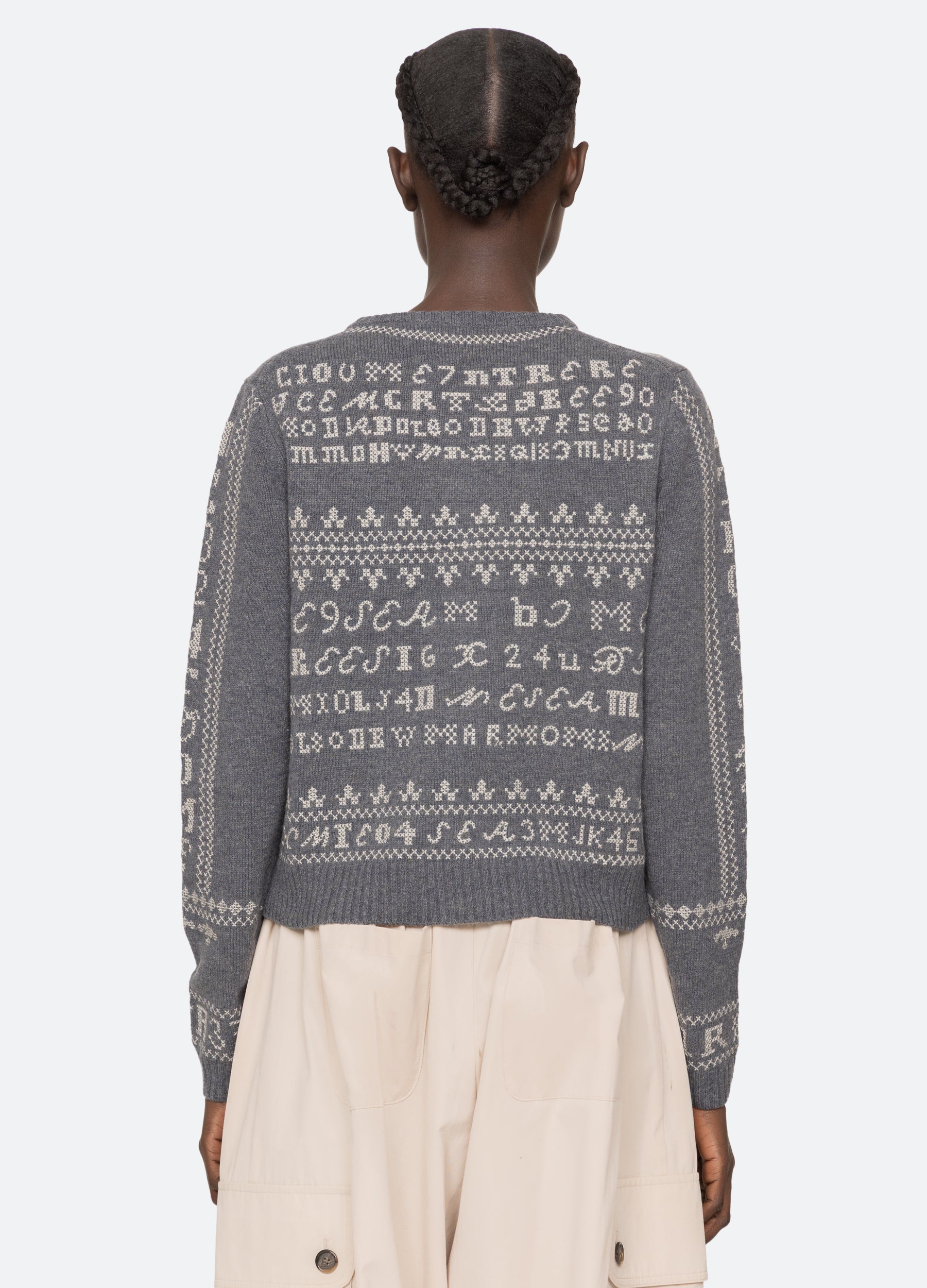 Kit Cardigan Burgundy / Sea New York Discount