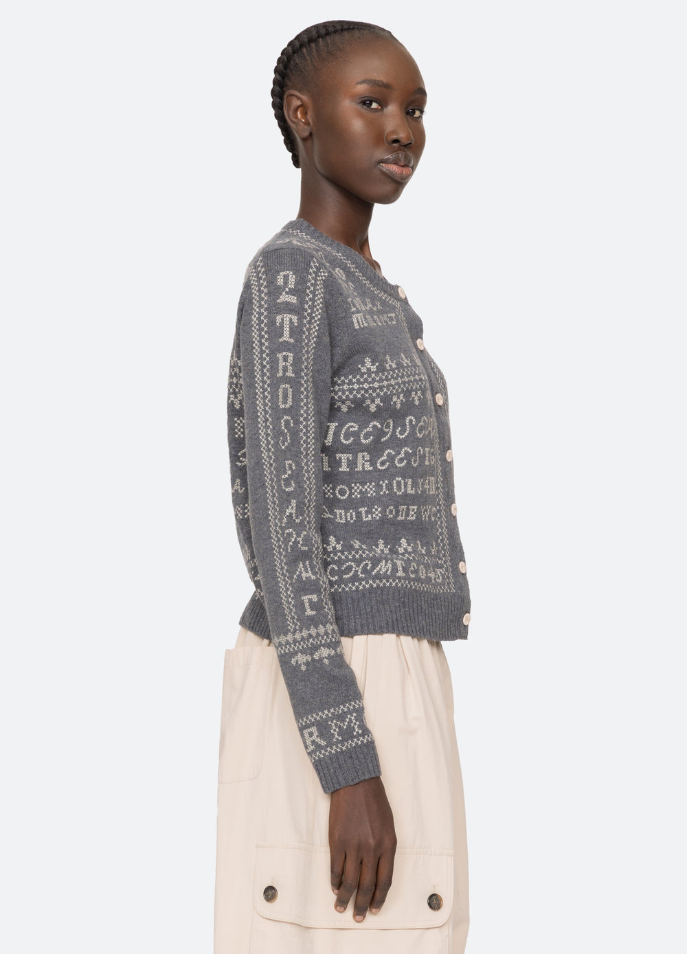 Kit Cardigan Burgundy / Sea New York Discount