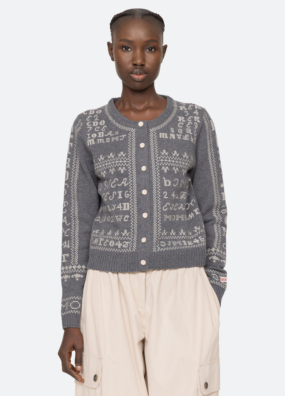 Kit Cardigan Burgundy / Sea New York Sale
