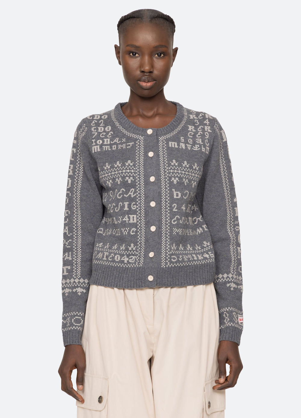 Kit Cardigan Burgundy / Sea New York Sale