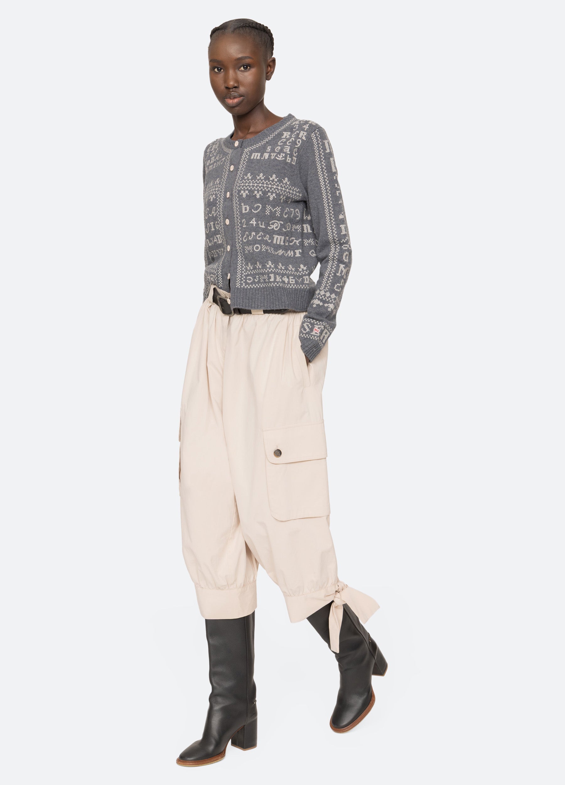 Kit Cardigan Burgundy / Sea New York Sale