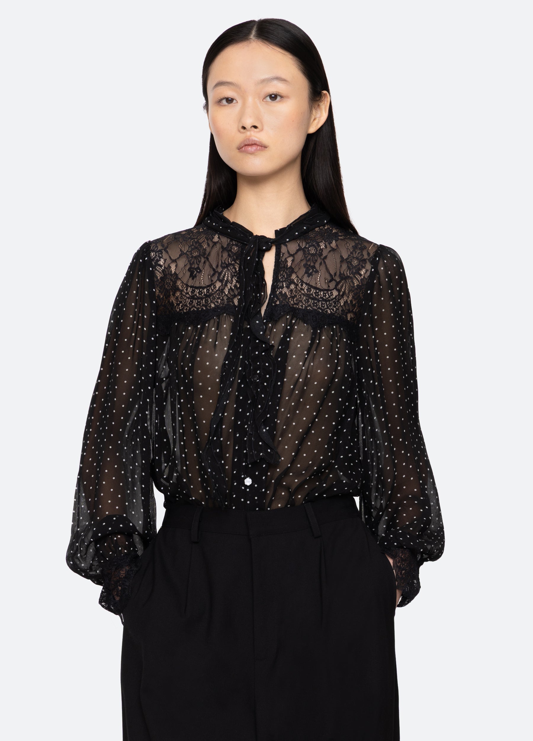 Melody Top Black / Sea New York Online