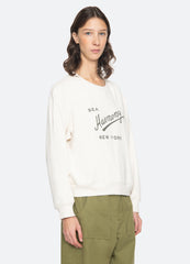 Claira Sweatshirt Cream / Sea New York
