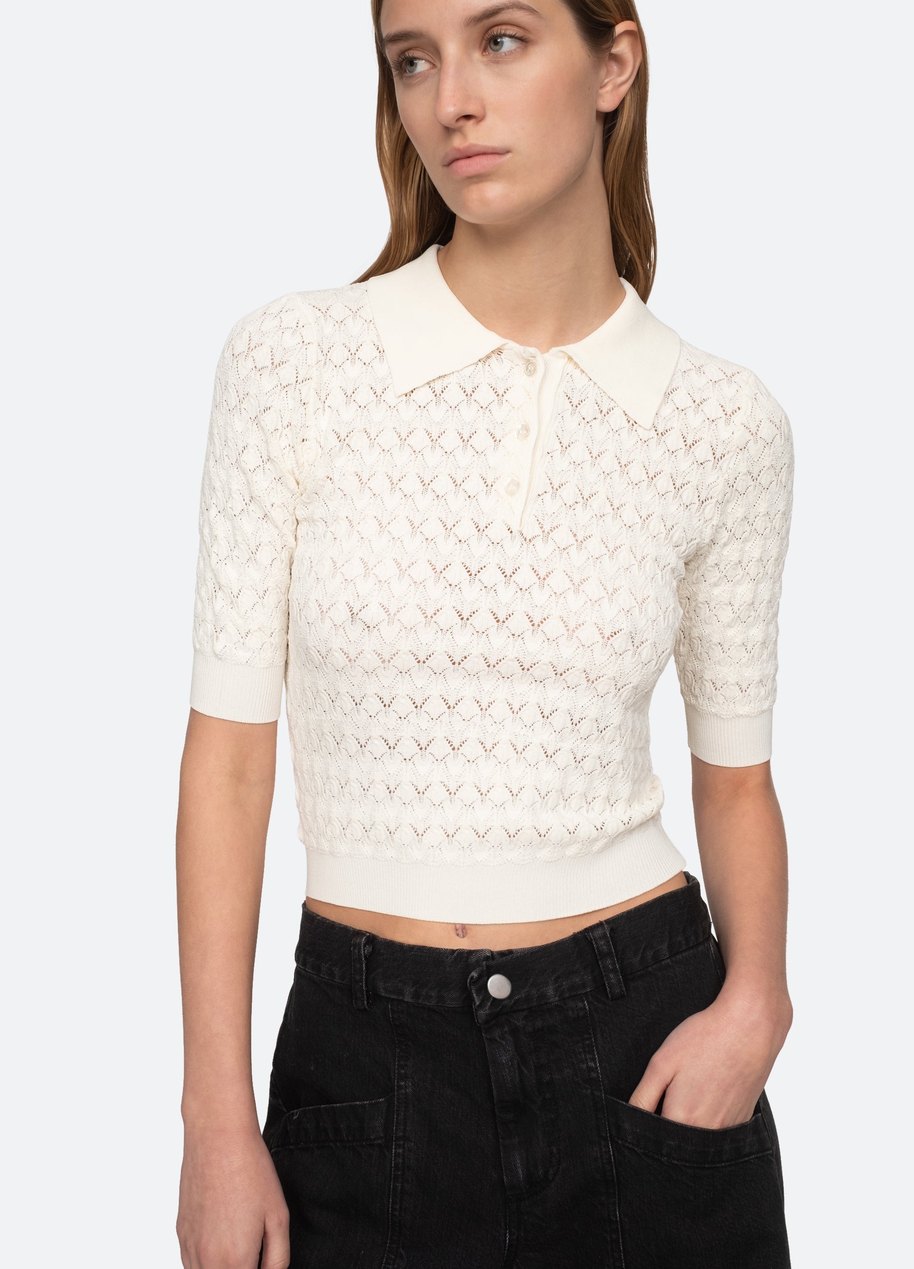 Rue Polo Sweater Black / Sea New York Outlet