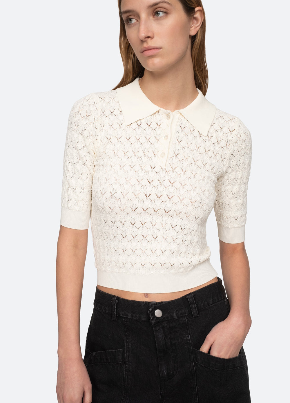 Rue Polo Sweater Black / Sea New York Outlet