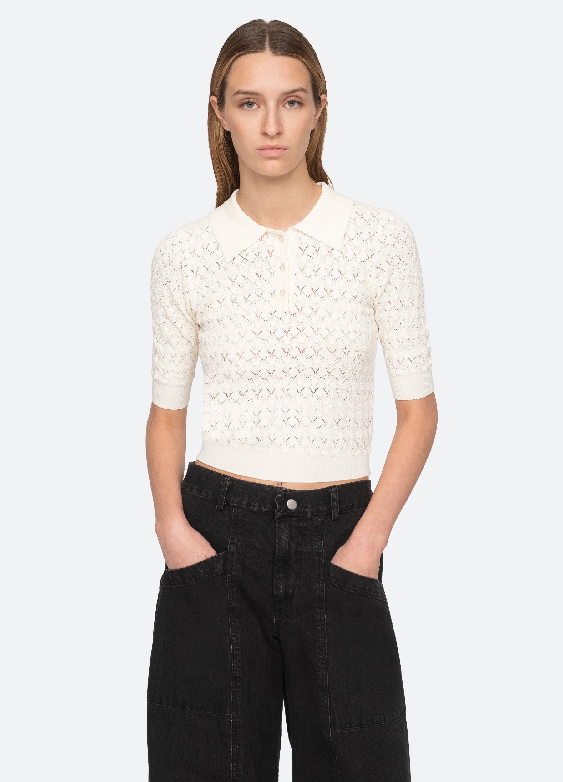 Rue Polo Sweater Black / Sea New York Outlet