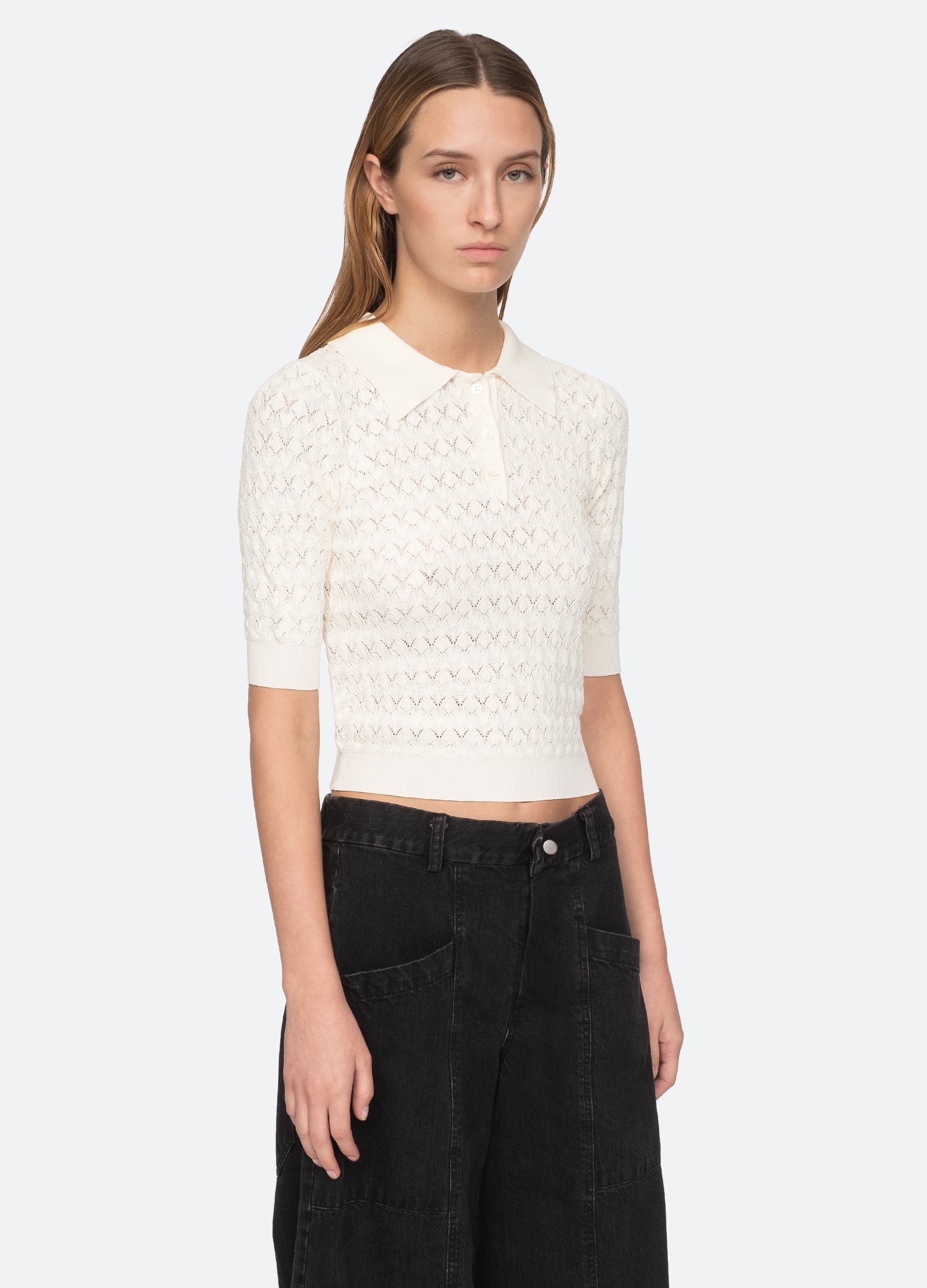 Rue Polo Sweater Black / Sea New York Outlet