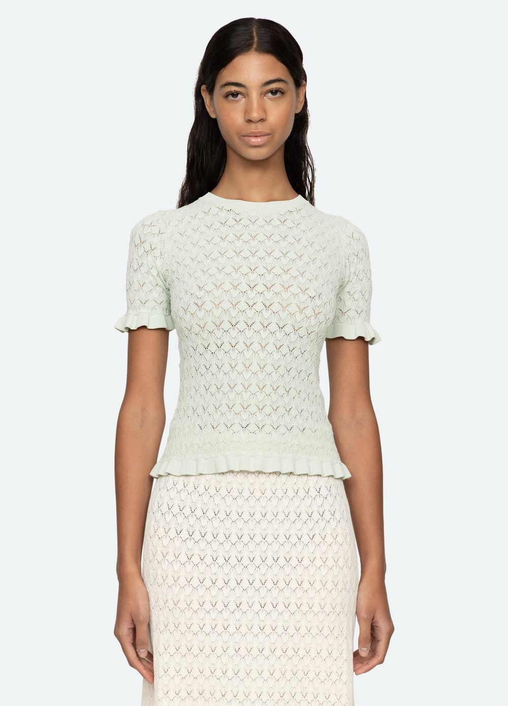 Rue S/S Sweater Black / Sea New York For Sale