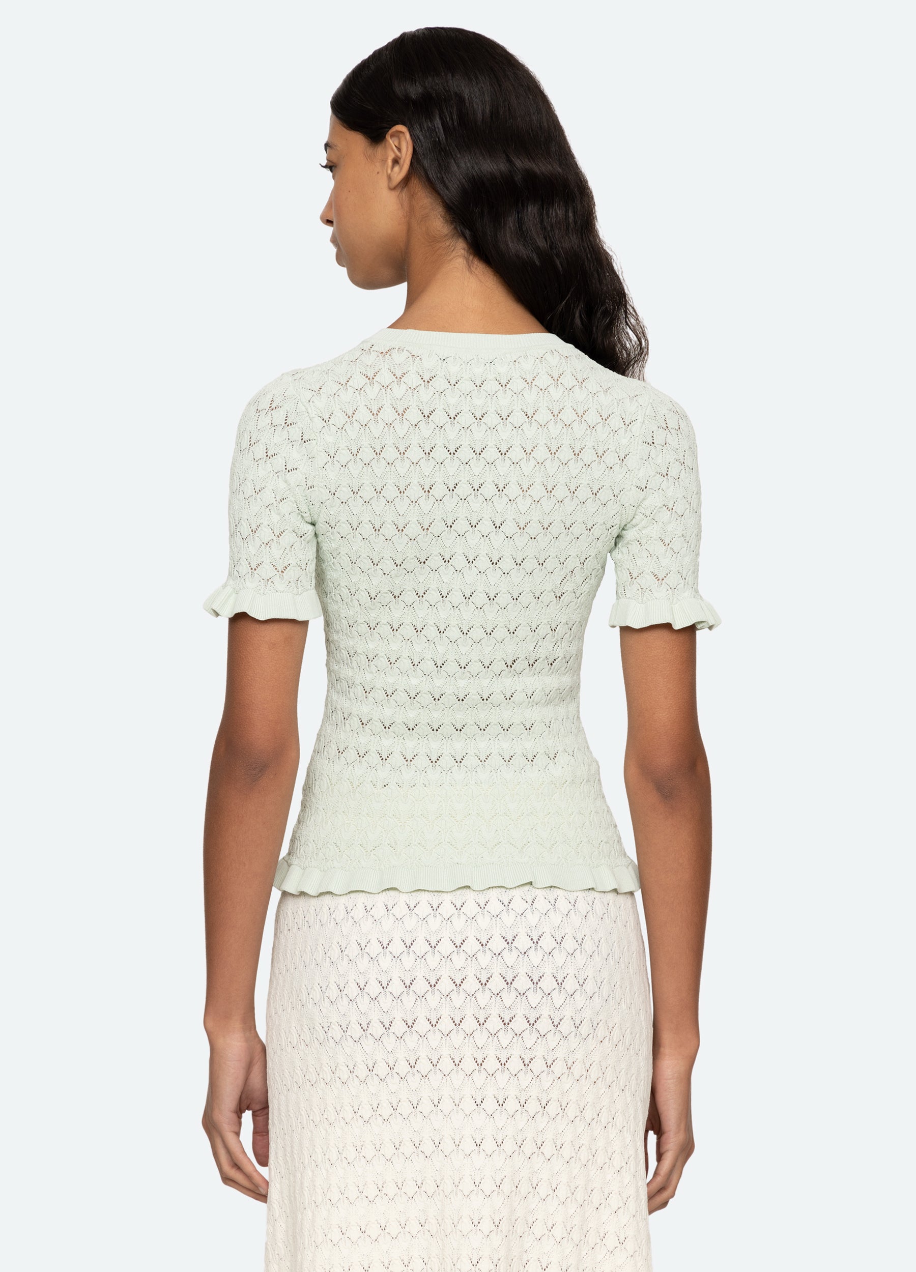 Rue S/S Sweater Black / Sea New York For Sale