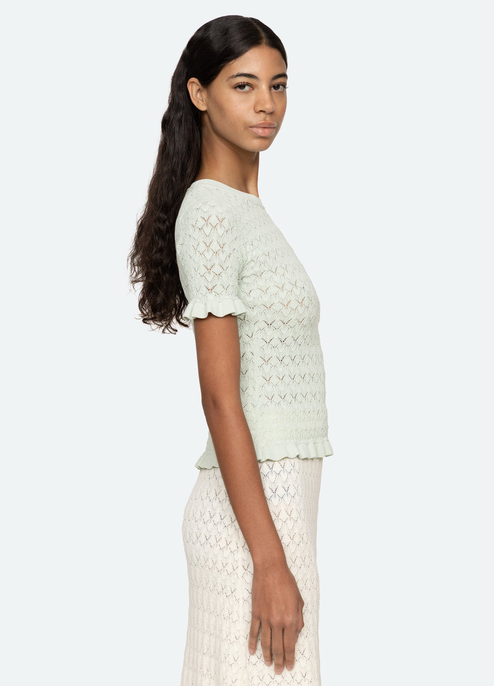Rue S/S Sweater Black / Sea New York For Sale