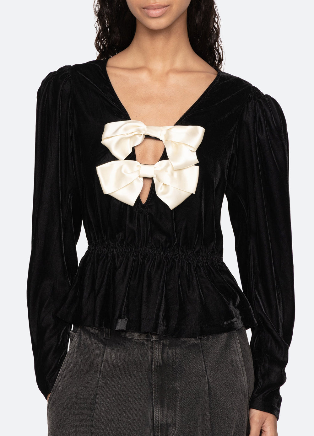 Seraphine Top Black / Sea New York Sale
