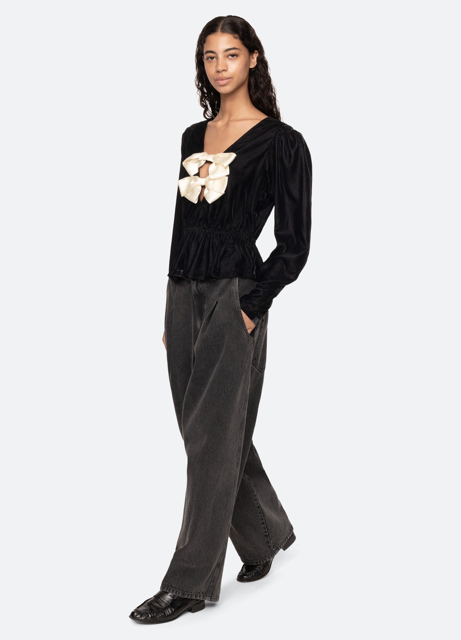 Seraphine Top Black / Sea New York Sale