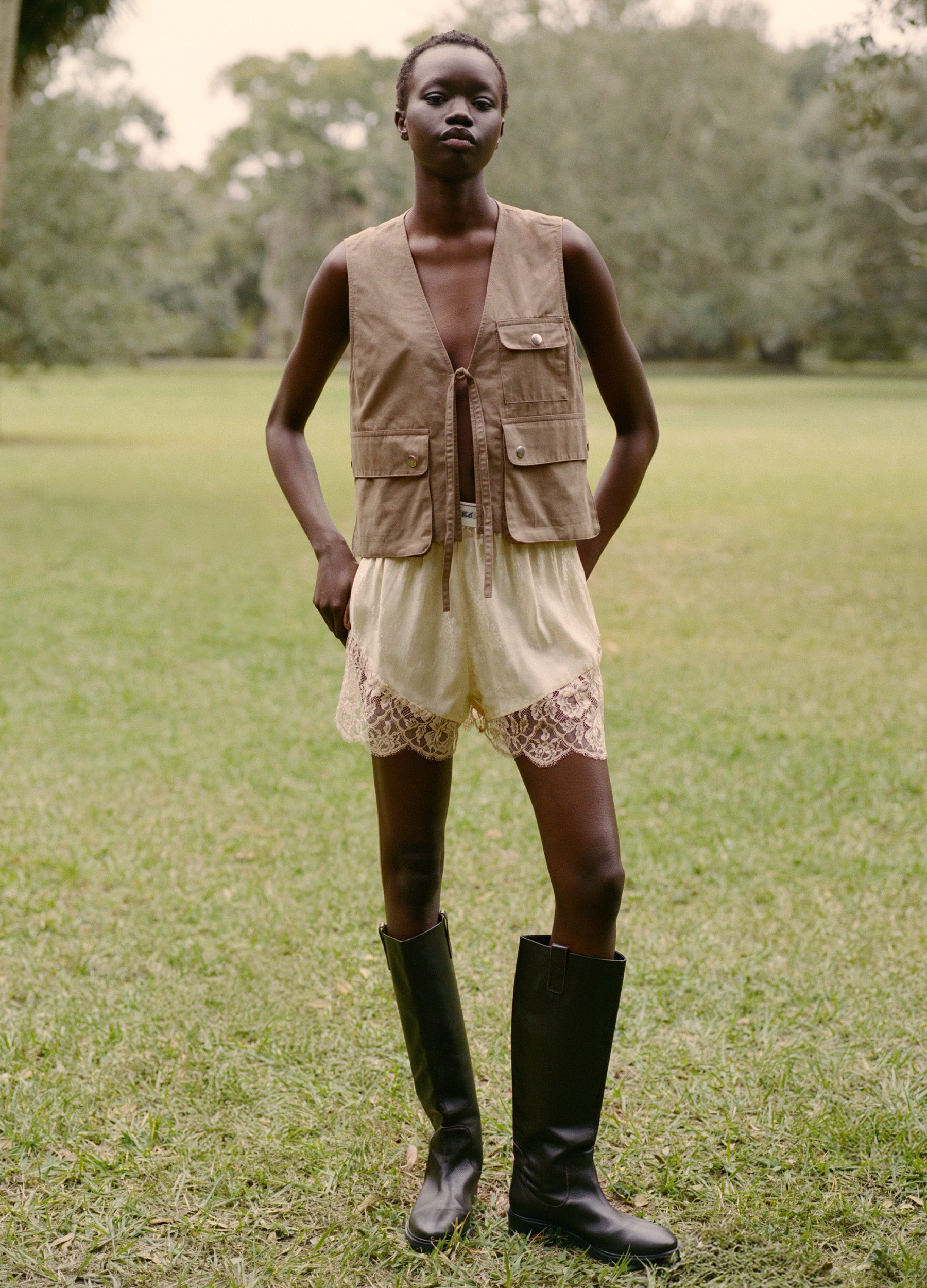 Ethel Shorts Black / Sea New York Sale