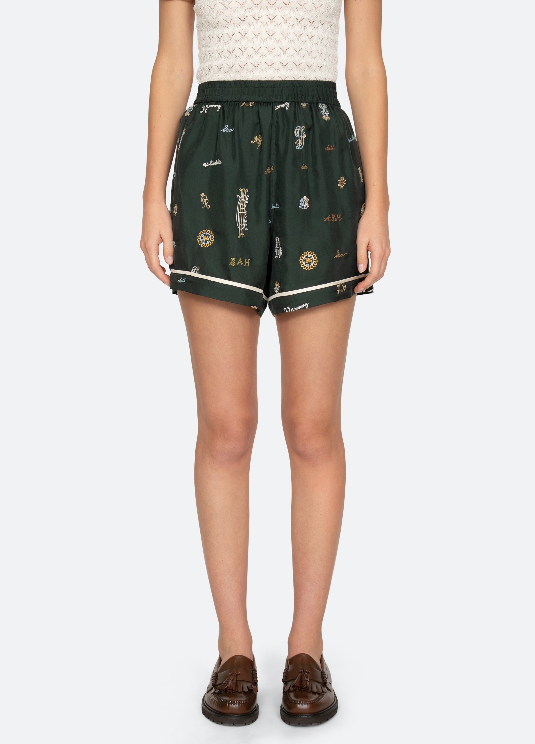 Juliet Shorts Green / Sea New York US