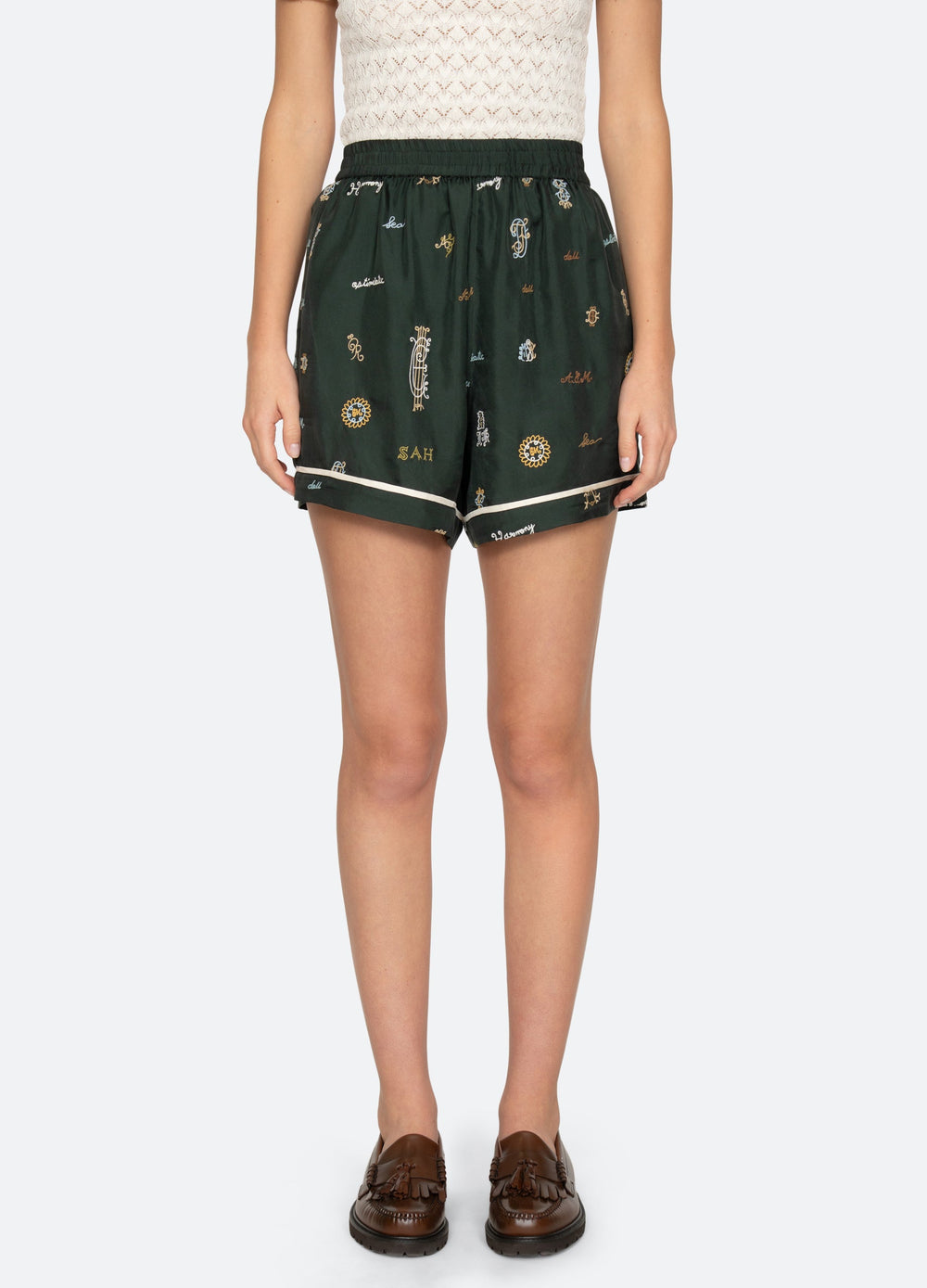 Juliet Shorts Green / Sea New York US