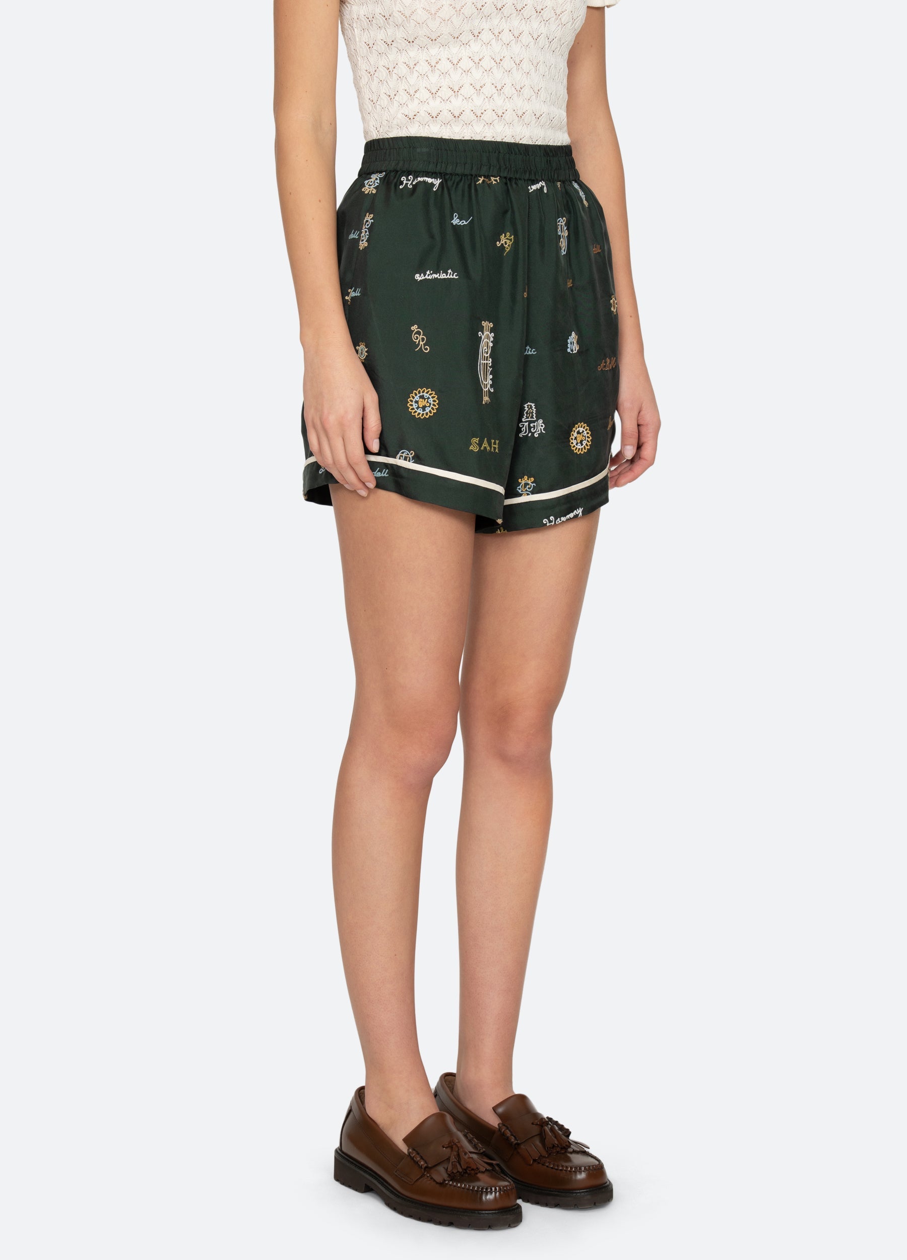 Juliet Shorts Green / Sea New York US