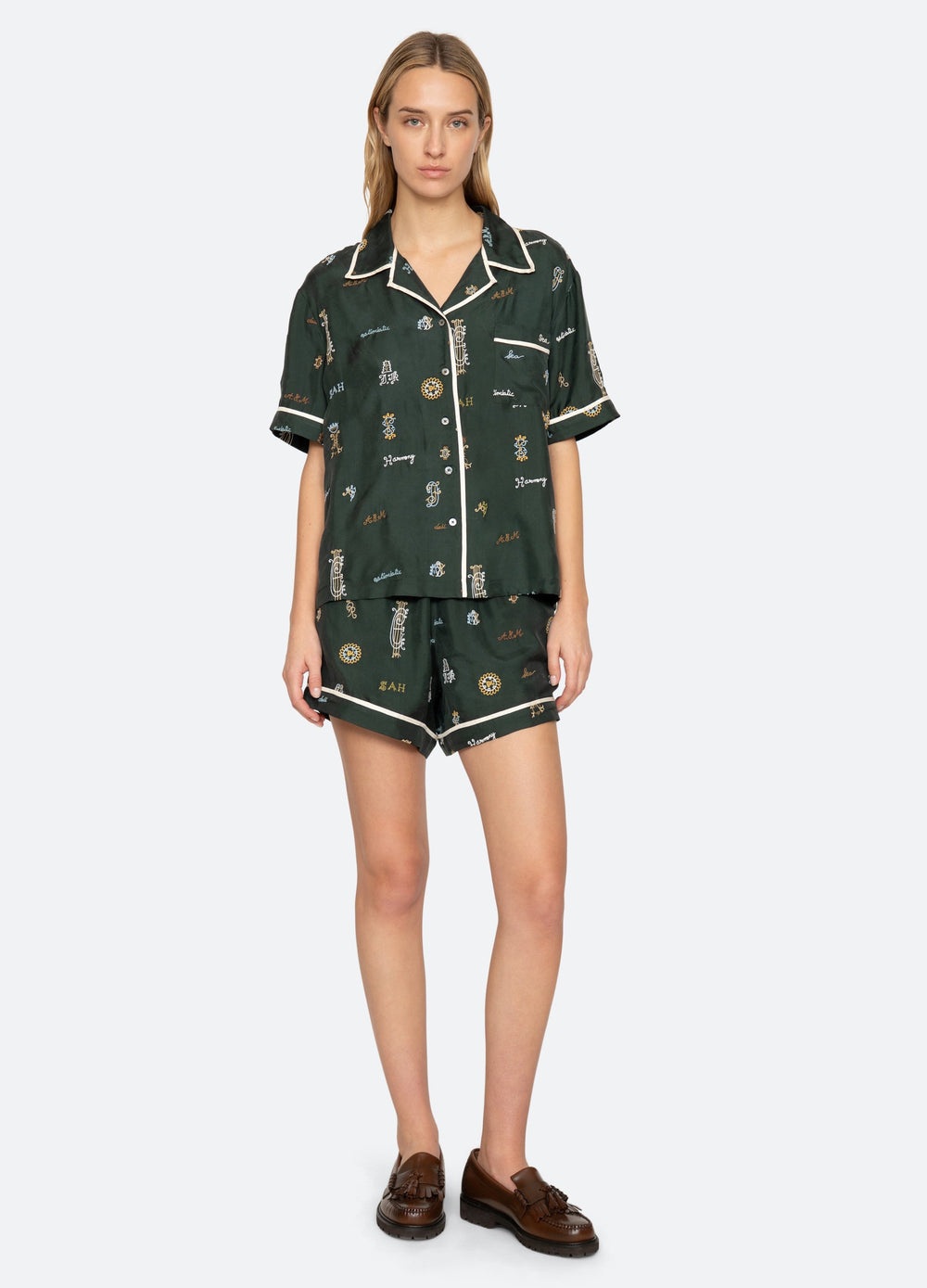 Juliet Shorts Green / Sea New York US