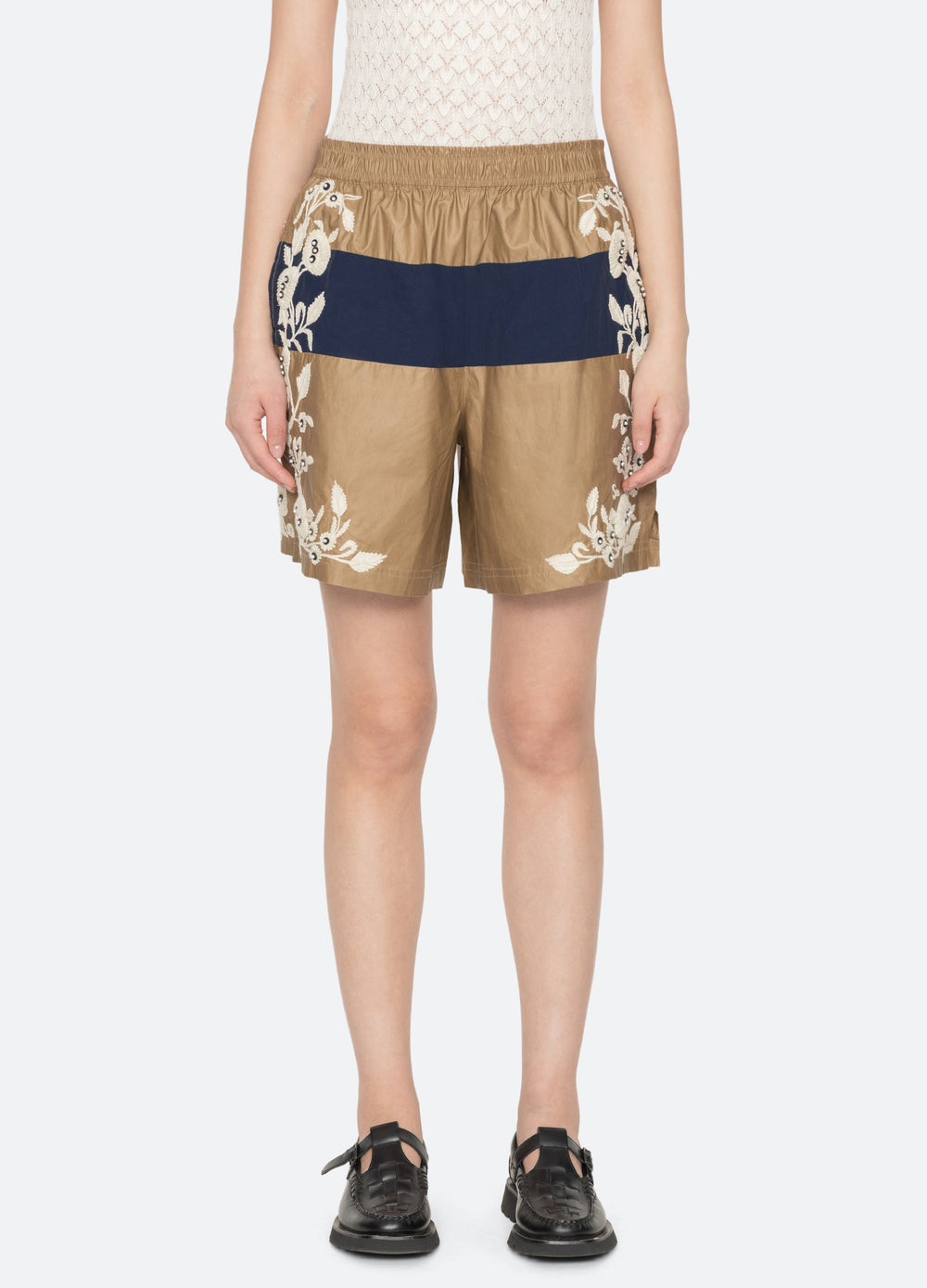 Georgie Shorts Khaki / Sea New York