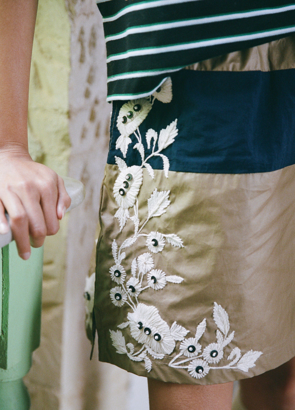 Georgie Shorts Khaki / Sea New York