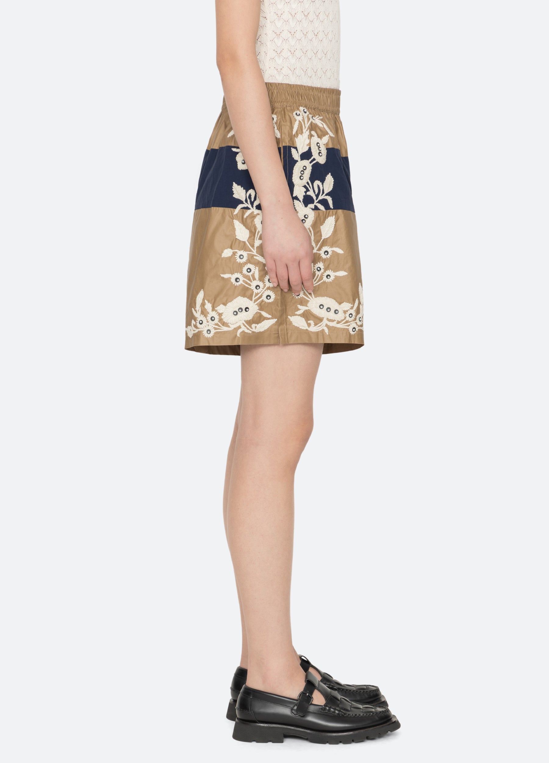 Georgie Shorts Khaki / Sea New York