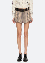 Savannah Skort Plaid / Sea New York