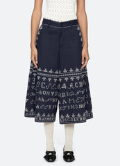 Kit Culottes Navy / Sea New York Discount