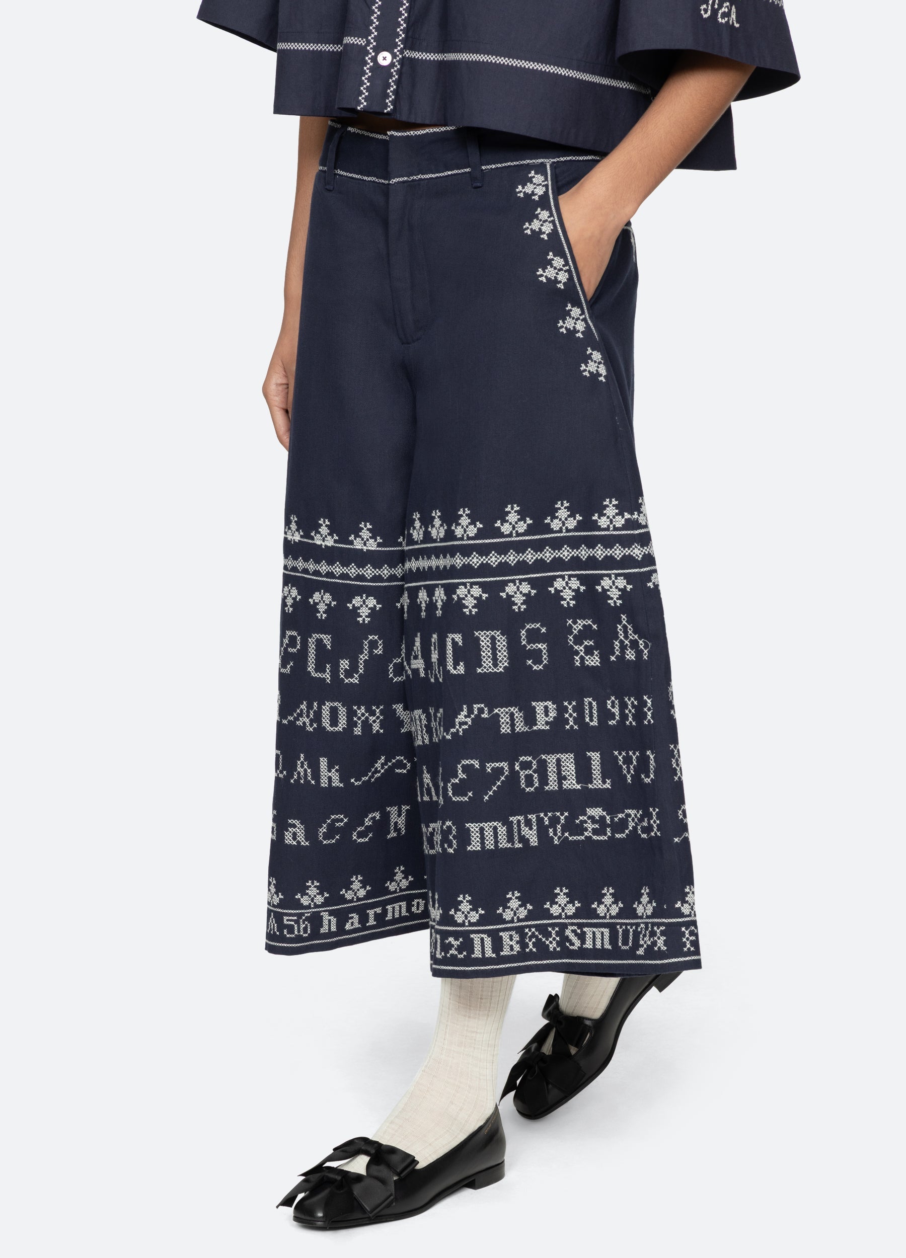 Kit Culottes Navy / Sea New York Discount